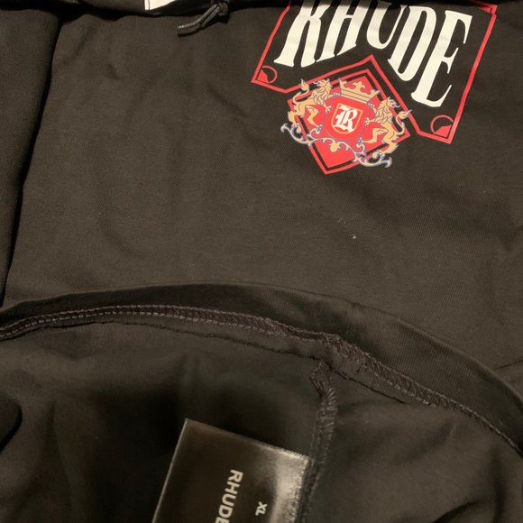 Rhude Black Graphic T-Shirt - Picture 7 of 9